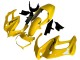 1997-2005 Honda VTR1000F Motorcycle Fairings - Yellow Australia