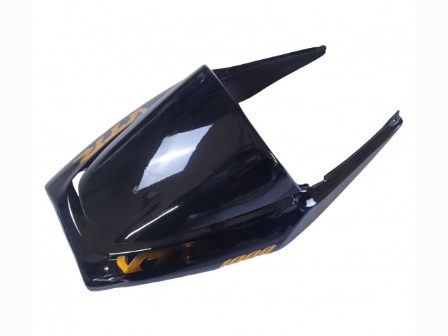 1997-2005 Honda VTR1000F Motorcycle Fairings - Glossy Black Gold Australia