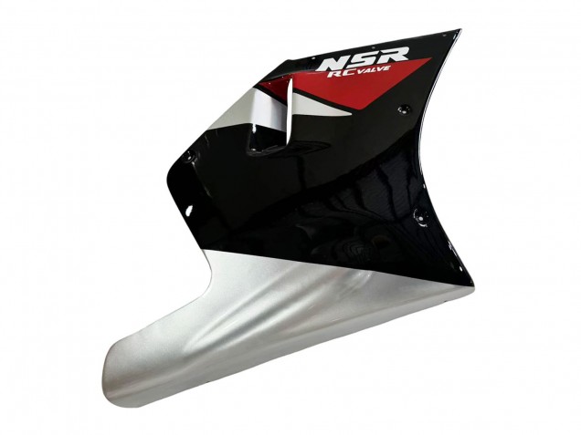 1988-1989 Honda NSR250R Motorcycle Fairings - Silver Red Glossy Black Australia