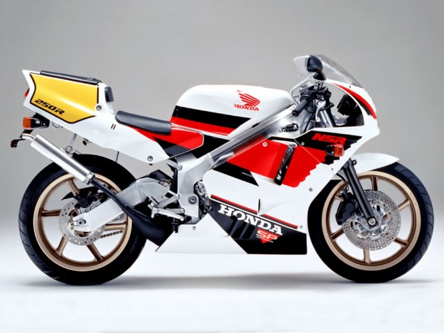 1990-1993 Honda NSR250R Motorcycle Fairings - White Red Yellow Black Australia