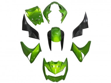 Affordable 2003-2006 Kawasaki Z1000 Motorcycle Fairing - Green Glossy Black Australia