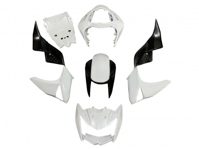 2003-2006 Kawasaki Z1000 Motorcycle Fairings - White Glossy Black Australia