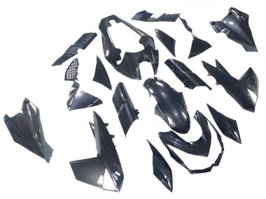 Affordable 2010-2013 Kawasaki Z1000 Motorcycle Fairings - Black Carbon Fiber Australia