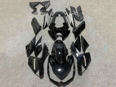 Affordable 2010-2013 Kawasaki Z1000 Motorcycle Fairings - Glossy Black White Australia