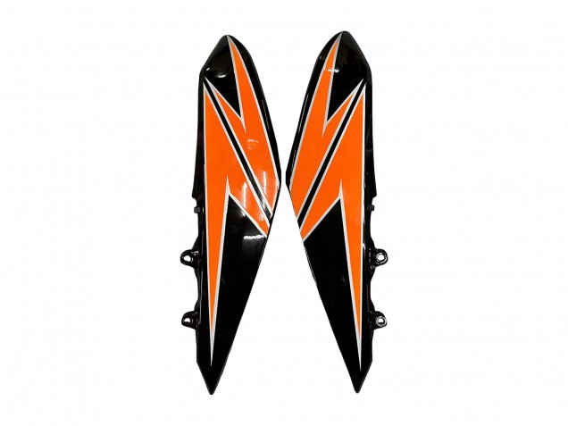 2010-2013 Kawasaki Z1000 Motorcycle Fairings - Orange Glossy Black Australia