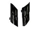 2010-2013 Kawasaki Z1000 Motorcycle Fairings - Orange Glossy Black Australia