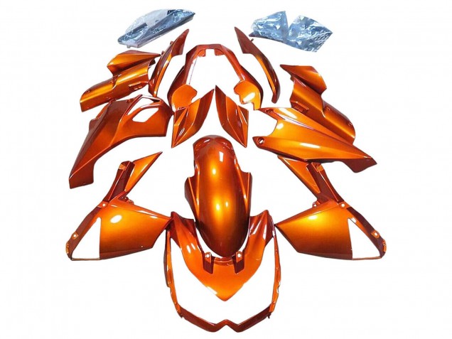 2010-2013 Kawasaki Z1000 Motorcycle Fairings - Burnt Orange Australia