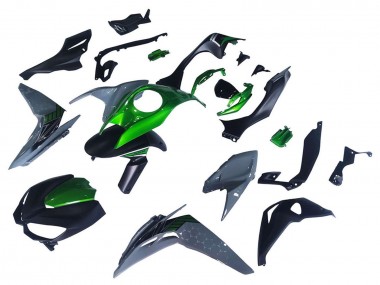 Affordable 2014-2019 Kawasaki Z1000 Motorcycle Fairings - Black Green Grey Australia