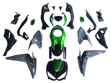 Affordable 2014-2019 Kawasaki Z1000 Motorcycle Fairings - Black Green Grey Australia