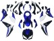 2014-2019 Kawasaki Z1000 Motorcycle Fairings - White Blue Black Australia