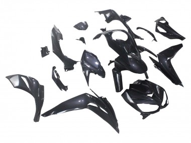 Affordable 2014-2019 Kawasaki Z1000 Motorcycle Fairings - Black Carbon Fiber Australia