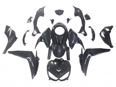 Affordable 2014-2019 Kawasaki Z1000 Motorcycle Fairings - Black Carbon Fiber Australia