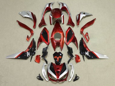 Affordable 2014-2019 Kawasaki Z1000 Motorcycle Fairings - Red Silver Black Australia