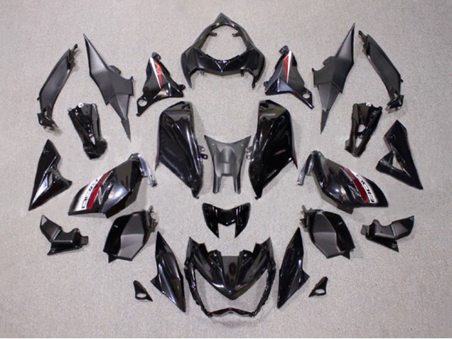 2014-2019 Kawasaki Z1000 Motorcycle Fairings - Glossy Black Red White Australia