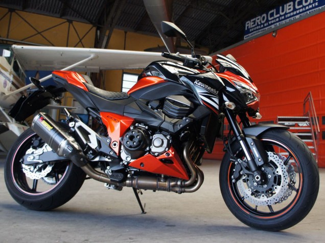 2014-2019 Kawasaki Z1000 Motorcycle Fairings - Red White Orange Black Australia