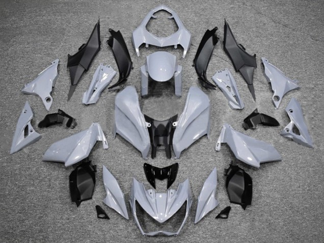 2013-2018 Kawasaki Z800 Motorcycle Fairings - Nardo Grey Black Australia