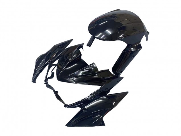 2013-2018 Kawasaki Z800 Motorcycle Fairings - Glossy Black Red Australia