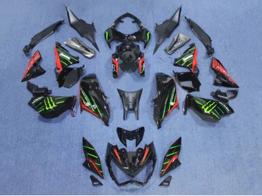 Affordable 2013-2018 Kawasaki Z800 Motorcycle Fairings - Black Red Green Australia