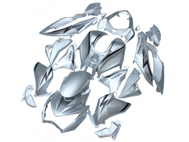 2013-2018 Kawasaki Z800 Motorcycle Fairings - Matte Silver Australia