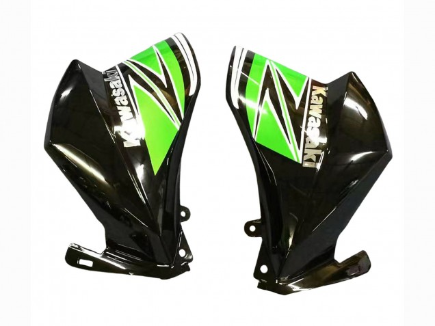 2013-2018 Kawasaki Z800 Motorcycle Fairings - Green Glossy Black Australia