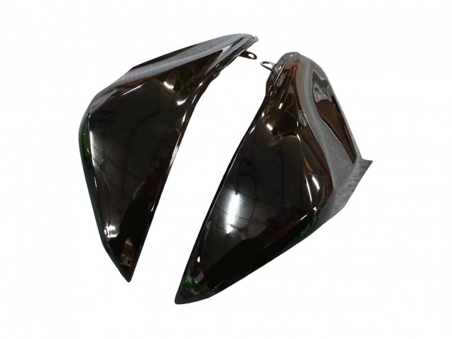 2013-2018 Kawasaki Z800 Motorcycle Fairings - Green Glossy Black Australia