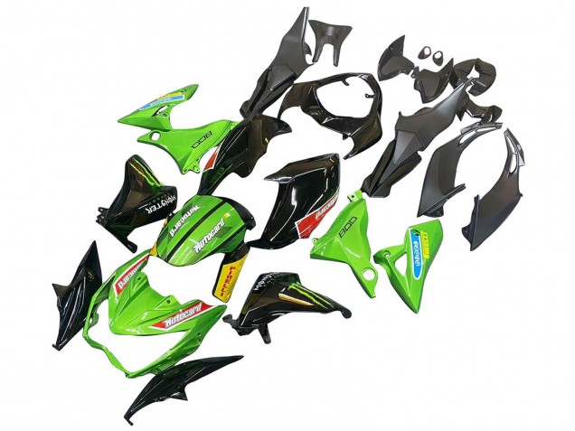 2013-2018 Kawasaki Z800 Motorcycle Fairings - Green Glossy Black Red Yellow Australia