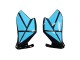 2013-2018 Kawasaki Z800 Motorcycle Fairings - Light Blue Glossy Black Australia
