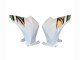 2013-2018 Kawasaki Z800 Motorcycle Fairings - White Green Silver Black Australia