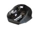 2000-2001 Kawasaki ZX12R Motorcycle Fairings - Glossy Black White Elf Snow Australia