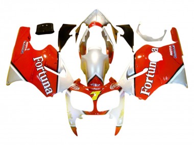 Affordable 2000-2001 Kawasaki ZX12R Motorcycle Fairings - Silver Red Fortuna Motul 7 Australia