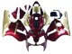 2000-2001 Kawasaki ZX12R Motorcycle Fairings - Red Gold Australia