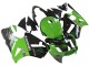 2002-2006 Kawasaki ZX12R Motorcycle Fairing - Green Glossy Black Elf Touch4 Monster Australia