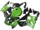 2002-2006 Kawasaki ZX12R Motorcycle Fairing - Green Glossy Black Elf Touch4 Monster Australia