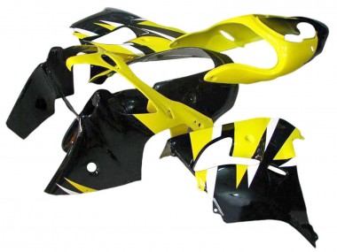 Affordable 2002-2006 Kawasaki ZX12R Motorcycle Fairings - Yellow Black Australia