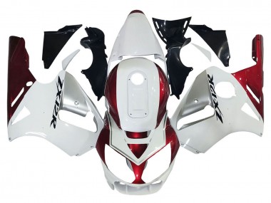 Affordable 2002-2006 Kawasaki ZX12R Motorcycle Fairings - White Red Black Australia