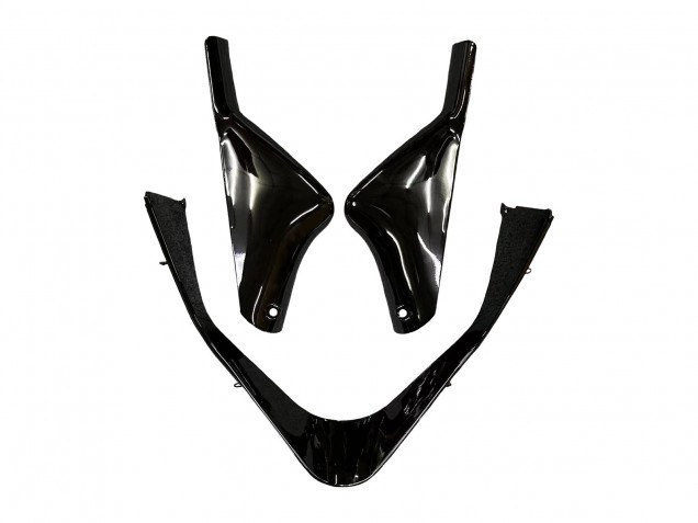 2000-2001 Kawasaki ZX9R Motorcycle Fairings - Glossy Black Blue Flame White Australia