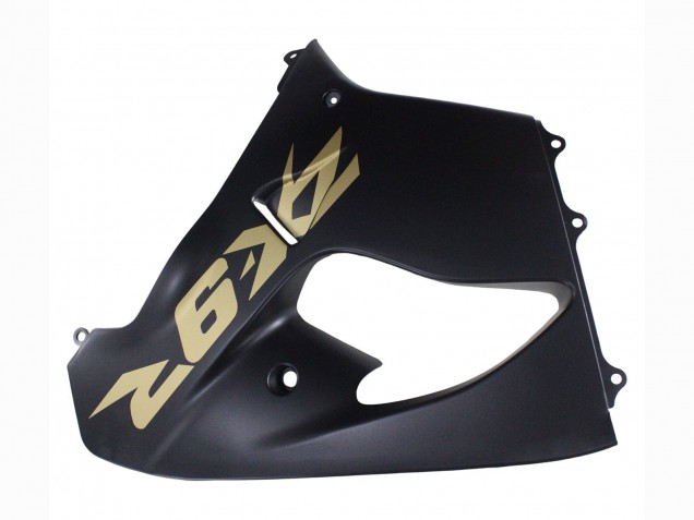 2000-2001 Kawasaki ZX9R Motorcycle Fairings - Matte Black Gold Australia