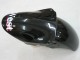 2000-2001 Kawasaki ZX9R Motorcycle Fairings - Glossy Black White West Australia