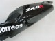 2000-2001 Kawasaki ZX9R Motorcycle Fairings - Glossy Black White West Australia