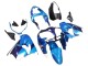 2000-2001 Kawasaki ZX9R Motorcycle Fairings - Blue Black Australia