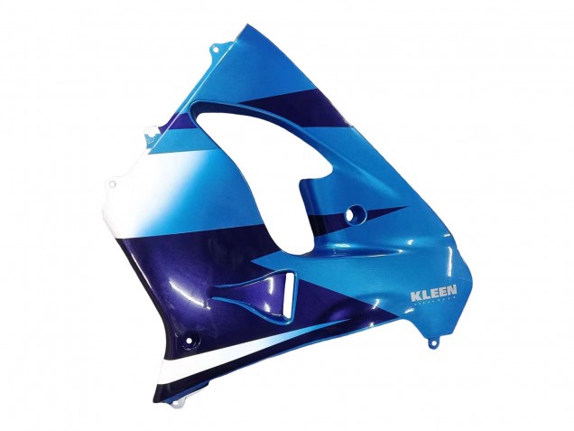 2000-2001 Kawasaki ZX9R Motorcycle Fairings - Blue Black Australia