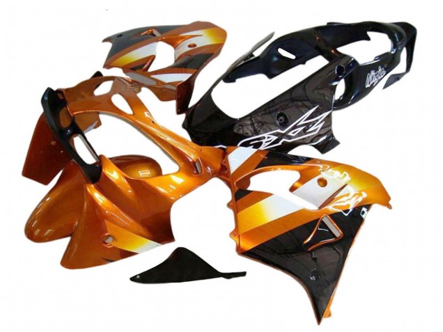 2000-2001 Kawasaki ZX9R Motorcycle Fairings - Orange Black Australia