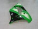 2000-2001 Kawasaki ZX9R Motorcycle Fairings - Green Silver Black Australia