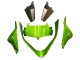 2000-2001 Kawasaki ZX9R Motorcycle Fairings - Green Flame Australia