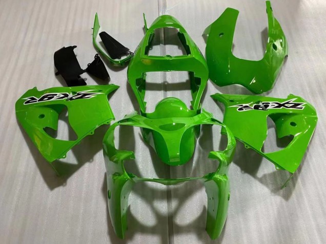 2002-2003 Kawasaki ZX9R Motorcycle Fairing - Green Black Australia