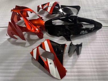 Affordable 2002-2003 Kawasaki ZX9R Motorcycle Fairings - Red White Glossy Black Australia