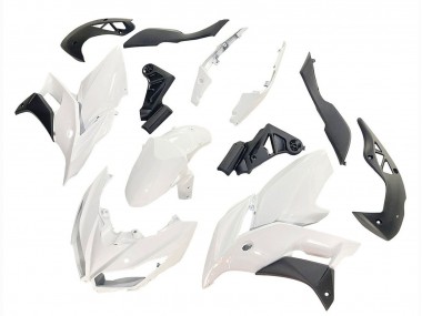Affordable 2015-2021 Kawasaki Versys 650 Motorcycle Fairings - White Matte Black Australia