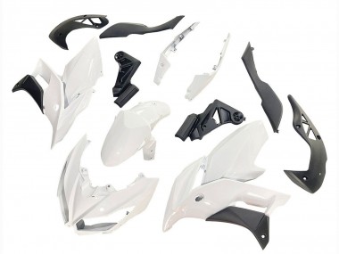 Affordable 2015-2021 Kawasaki Versys 650 Motorcycle Fairings - White Matte Black Australia