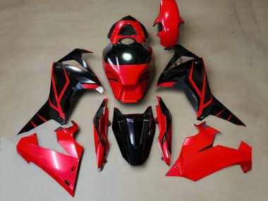 Affordable 2019-2020 Honda CBR650R Motorcycle Fairings - Red Glossy Black Stripe Australia