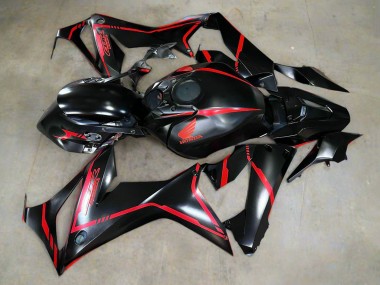 Affordable 2019-2020 Honda CBR650R Motorcycle Fairings - Glossy Black Red Stripe Australia